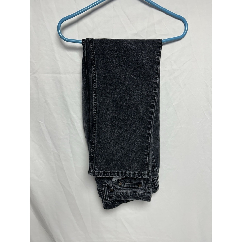 Wrangler Reserve Advanced Comfort Jeans Black Dark Wash Straight Western 36x30 - Picture 10 of 16
